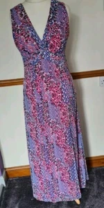 M& Co Maxi Sleeveless Dress In Size Uk 10 - Picture 1 of 7