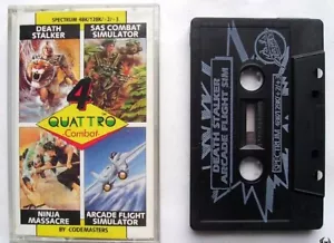 Sinclair ZX Spectrum 48K Game - QUATTRO COMBAT - Codemasters - Tested & Working - Bild 1 von 1