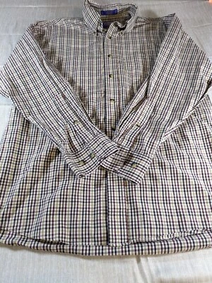 PENDLETON Button Down Shirt Men's Medium Broadway Cloth 100% Cotton - Image 1 of 4