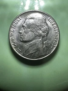 1983 P Jefferson Nickel Triple Strike, Die Deterioration - Picture 1 of 14