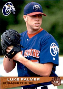 2006 Chillicothe Paints Grandstand #19 Luke Palmer Baker Oregon OR Baseball Card