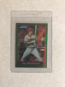 2012 Bowman Chrome Green Refractor Paul Goldschmidt #131 - Picture 1 of 2
