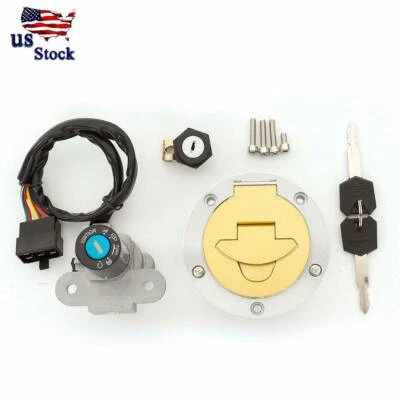 For Ducati ST2 ST4 Monster Ignition Switch Lock Gas Cap Tank Fuel Cover Seat Oil - Image 1 of 4