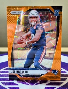 2024 PANINI PRIZM FOOTBALL ORANGE DISCO JOE MILTON III - Picture 1 of 1