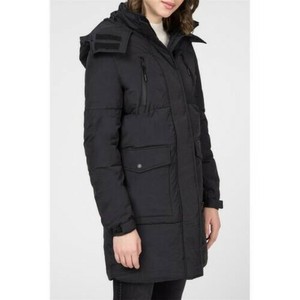 Ropa de abrigo Mujer | Plumífero de nylon encerado Negro | Prada \u003e Foxandmew
