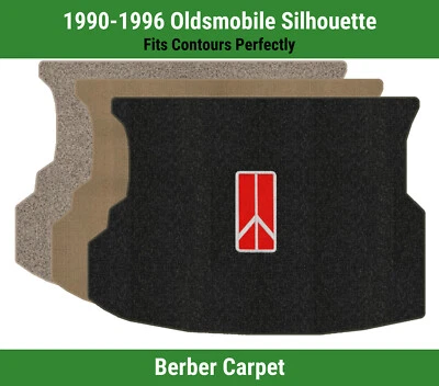 Lloyd Berber Cargo Mat for '90-96 Oldsmobile Silhouette w/Oldsmobile Emblem Red - Image 1 of 4