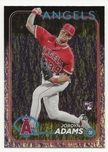 2024 Topps Complete Set JORDYN ADAMS Hobby Foilboard 118/265 Angels RC #470 - Picture 1 of 2