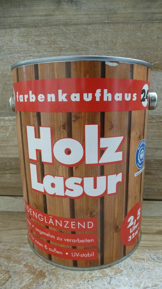 €4,00L 2,5L Abverkauf Wilckens Holzlasur LF seidenglanz Innen/Außen 3 Farben