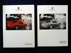 Porsche Cayman und Cayman S,  Hardcover Prospekt 5.2007  dazu die Preisliste - Picture 1 of 8