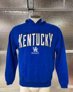 University Of Kentucky Wildcats Hoodie - Mens M - Pullover Sweatshirt - Blue - Imagen 1 de 8