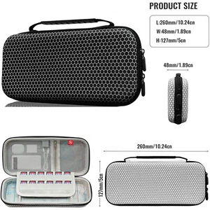 Portable Storage Bag Shock Drop proof with Card Pocket Carrying Case for Switch2 - Picture 1 of 10
