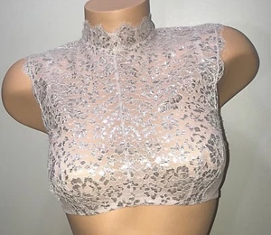 Victoria’s Secret Dream Angels argento metallizzato/rosa pizzo sfoderato 32DD - Foto 1 di 6