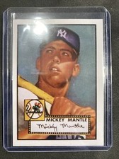 2022 VIP NATIONAL NSCC PROMO Topps 1952 Mickey Mantle Finkelmeier Insurance