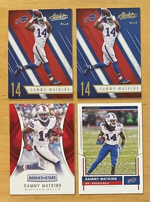 Sammy Watkins (4) Panini Mix Brands/Years Buffalo Bills Football Star NM-MT - Image 1 of 2