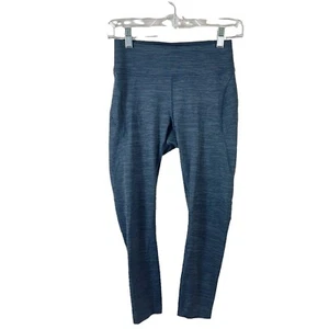 OUTDOOR VOICES Damen Gr. M schwarz Space Dye sportlich Training Cropped Leggings - Bild 1 von 4