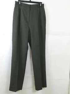Brooks 346 Damen 10 Anzughosen 100% Wolle Plissee Gefüttert Gerade Hohe Taille - Bild 1 von 6