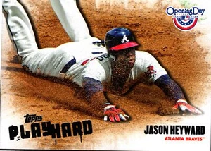 2013 Topps Eröffnungstag #PH-6 Jason Heyward hart spielen TOP - Bild 1 von 2