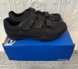 New Giant Flux MTB/Downhill Cycle Shoes US 10 Black - Picture 1 of 7