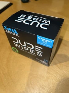 Dude Wipes 1 Schachteln mit 15 insgesamt spülbaren Ganzkörper hypoallergen - Bild 1 von 6