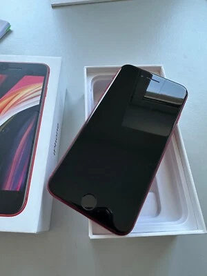 Apple iPhone SE 2020  128 GB Rot 2. Gen. - Wie Neu - Gewährleistung - Bild 1 von 4