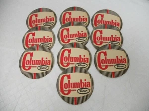 Vintage Untersetzer - Columbia Bier, Shenandoah, PA - 10er-Set - NEU alter Lagerbestand - Bild 1 von 5