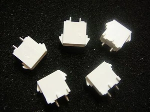 Cabezal de conector AMP 350824-1 2 POS .250" estaño vertical **nuevo** Cantidad.5 - Imagen 1 de 3