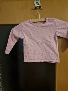 Topolino Mädchen Pullover (dünn), rosa, Blumenmuster, Gr.86/92 - Bild 1 von 6