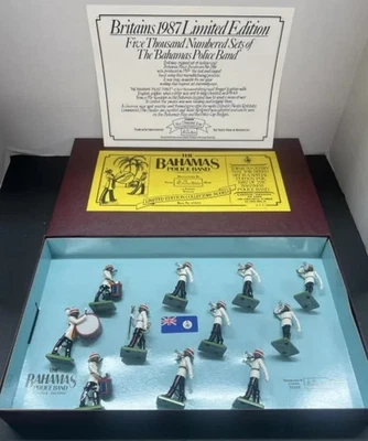 W. Britain 5187 The Bahamas Police Band 1987 edición limitada #644/5000 como nuevo Foto 1 de 4