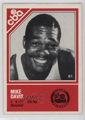 1982-83 TCMA CBA Mike Davis #61 - Image 1 of 2