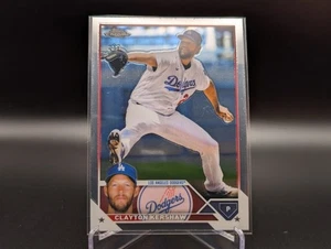 2023 Topps Chrome CLAYTON KERSHAW #77 Los Angeles Dodgers - Picture 1 of 2