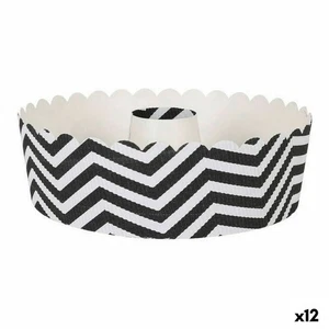 Backform Quttin Schwarz 18 x 6 cm 4 Stücke - Bild 1 von 2