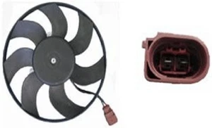 Ventilador de refrigeración del motor MAHLE CFF188000S lado derecho O/S del conductor para Audi Seat Skoda VW - Imagen 1 de 3