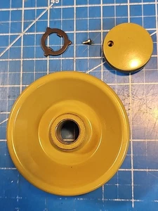 Disco Bernina 730 vintage ~ perilla rueda manual con lavadora y tornillo OEM usado  - Imagen 1 de 7