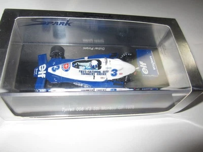 Spark S1731 1/43 Tyrrell 008 Ford #3 1978 Monaco GP 5° modello Didier Pironi - Immagine 1 di 4