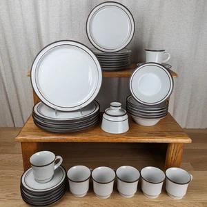 Noritake Tundra Primastone Stoneware Plates Bowls Mugs Japan Vintage 1970s - Picture 1 of 9