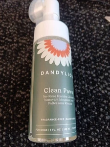 Dandylion Clean Paws No-Rinse Dog Paw Cleaner 5 fl oz New Free Shipping M96 - Picture 1 of 1