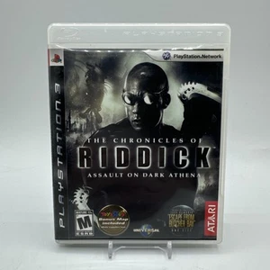 The Chronicles of Riddick Assault on Dark Athena PS3 completo con manual en caja original - Imagen 1 de 5