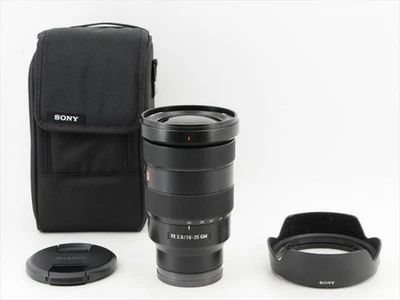 Sony 16-35mm F/2.8 GM Lens + Hood SEL1635GM Near Mint From Japan #24585E - Image 1 of 4