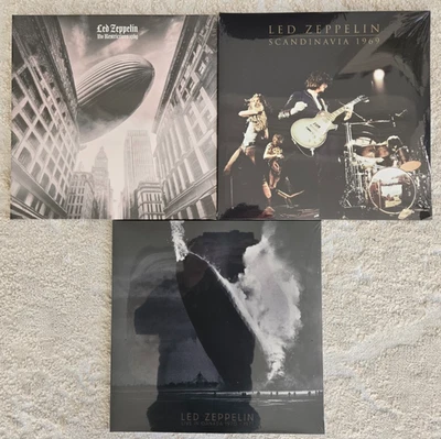 Led Zeppelin - 6 x Live LP Set NEW & SEALED Scandanavia 1969 / Canada 1970-1971 - Image 1 of 4