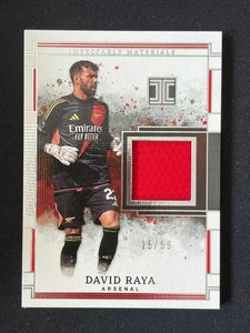 David Raya 2024-25 Panini Impeccabile Materiale Premier League /99 #MA-DR - Foto 1 di 2