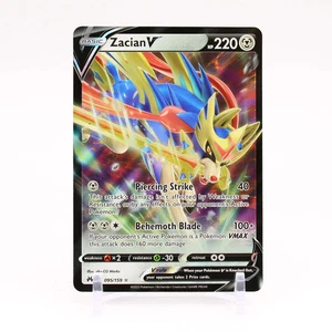 Zacian V - 095/159 Crown Zenith Ultra Rare Pokemon - NM/MINT - Picture 1 of 1