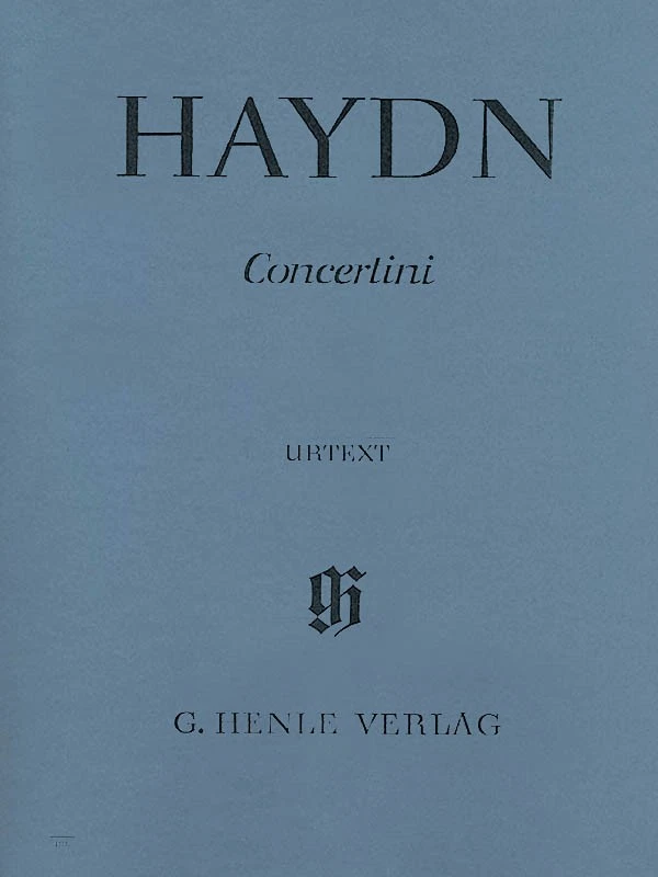 Haydn Concertini Piano with 2 Violins Cello Henle Urtext Sheet Music Book - Image 1 of 1