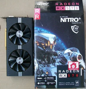 Sapphire Rx 570 Nitro 8 gb Gddr5 pci-express - Foto 1 di 9