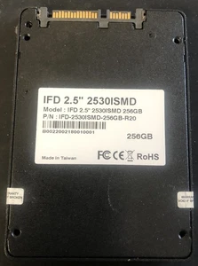 IFD 2530ISMD 256 GB SSD SATA 2.5 " HARD DRIVE - Picture 1 of 2