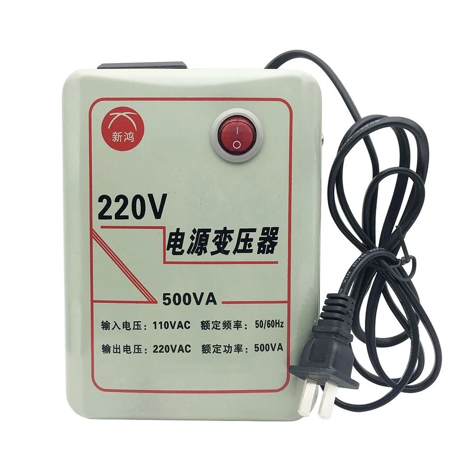 500VA 220V to 110V Household Step down Voltage Converter Transformer - Image 1 of 1