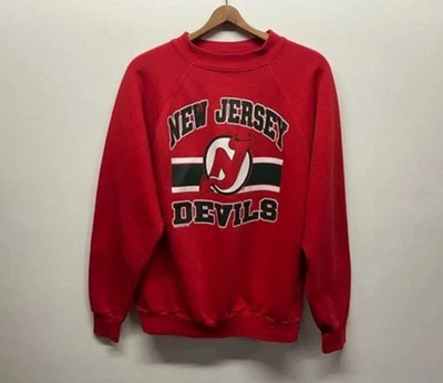 Vintage 90s New Jersey Devils Crewneck Sweatshirt  AN10487 - Image 1 of 2