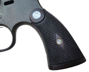 CUSTOM PRE WAR GRIPS FOR S&W K L FRAME SQUARE BUTT DIAMOND CHECKERED # OLD MED - Picture 1 of 19