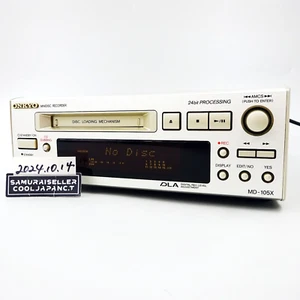 Onkyo Mini Disc Recorder MD-105X Silber High Speed Audio MD INTEC205 Japan Gebraucht - Bild 1 von 12