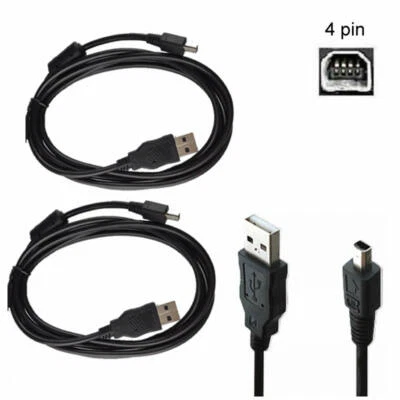 2x U-4 U4 Sync USB Cable Data Cord  For Kodak EasyShare LS633 LS743 LS753 Z7590 - Image 1 of 4