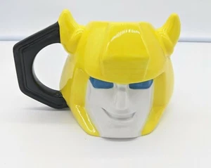 Transformers Vandor Bumblebee Mug Cup Sculpted Yellow 20 Oz. 2017 Yellow 3-D - Picture 1 of 3